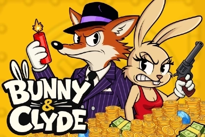 Арт слота Bunny and Clyde
